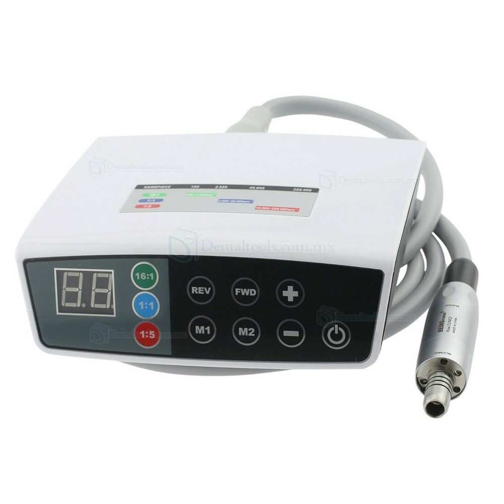 BEING CLINC 2 BEING Micromotor Eléctrico Dental con LED sin Escobillas Compatible KaVo