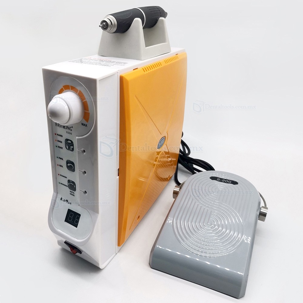FASTSTRONG S-200 Micromotor Dental Sin Escobillas para Laboratorio 60,000 RPM