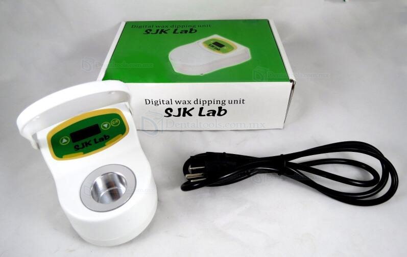 SJK Dental Laboratorio Digital Pantalla LED de inmersión cera calentador de olla 