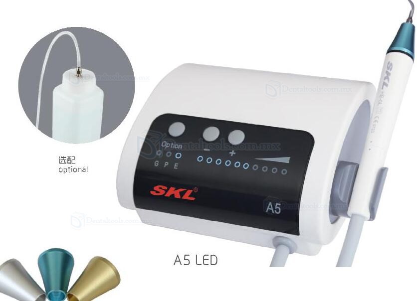 SKL A5 Escariador ultrasónico dental con pieza de mano LED desmontable compatible con EMS SKL A5 Escariador ultrasónico dental con pieza de mano LED desmontable compatible con EMS