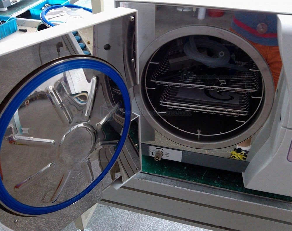 SUN-II-DL 18L/23L Autoclave Esterilizador de Mesa Clase B Vapor de Vacío con Impresora