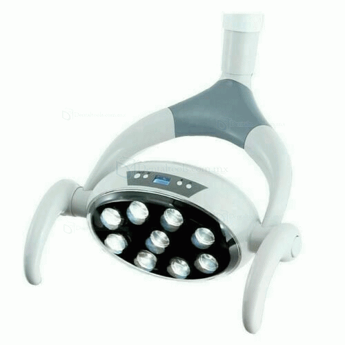 Saab 28W Lámpara quirúrgica LED dental móvil luz de inducción para examen oral P106A-FS