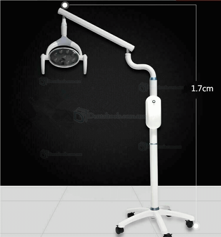 Saab 28W Lámpara quirúrgica LED dental móvil luz de inducción para examen oral P106A-FS