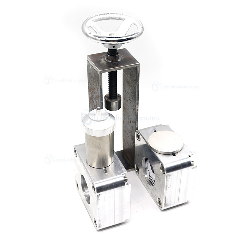 Máquina inyectora de sistema de inyección de material de dentadura flexible de laboratorio dental simple