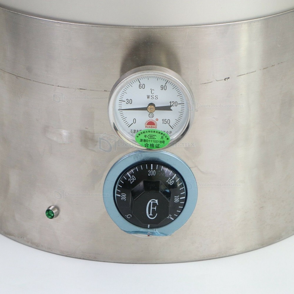 1800W Esterilizador de autoclave de vapor para laboratorio dental olla de esterilización de alta presión