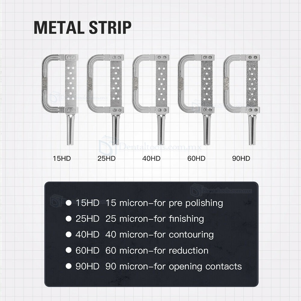 Westcode Sistema IPR con contraángulo 1:1 y tiras para stripping dental Westcode Sistema IPR con contraángulo 1:1 y tiras para stripping dental