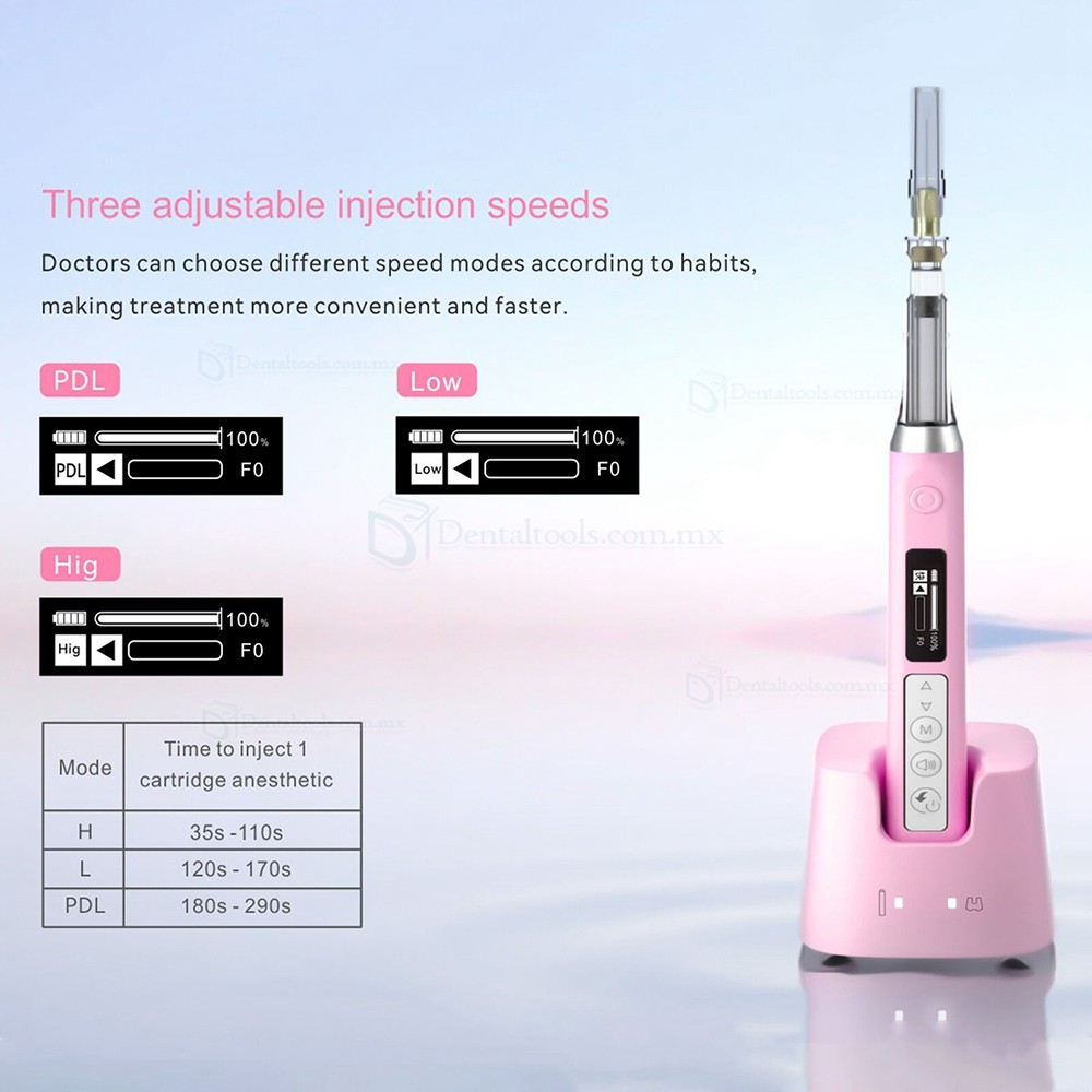 Woodpecker Super Pen Dispositivo de anestesia sin dolor dental Precisión de inyección de 0,02 ml