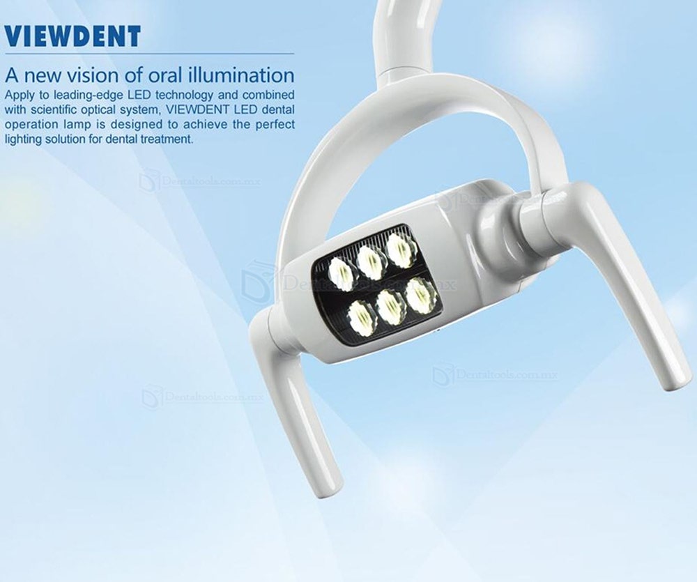 8W LED lámpara de diagnóstico dental de techo con Brazo PT