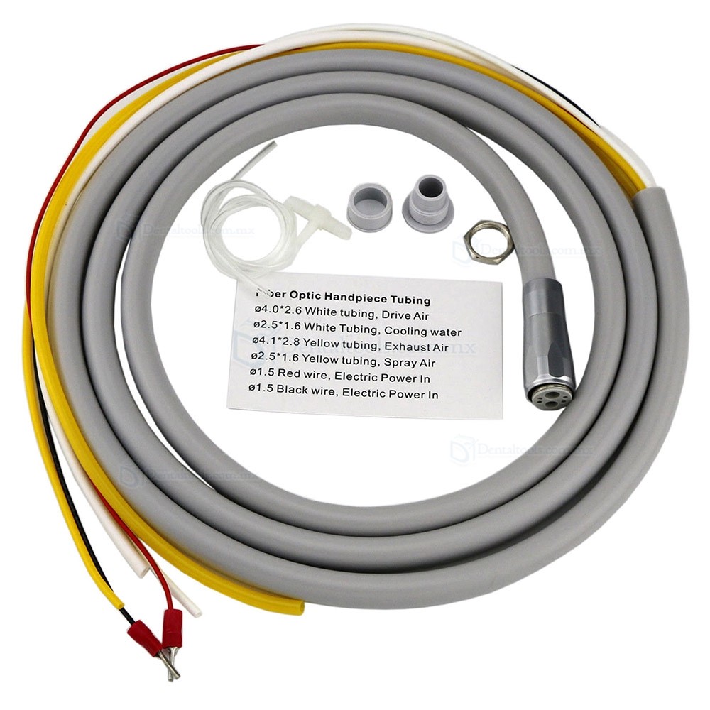 COXO Manguera de fibra &oacute;ptica de 6 orificios compatible con NSK y KaVo