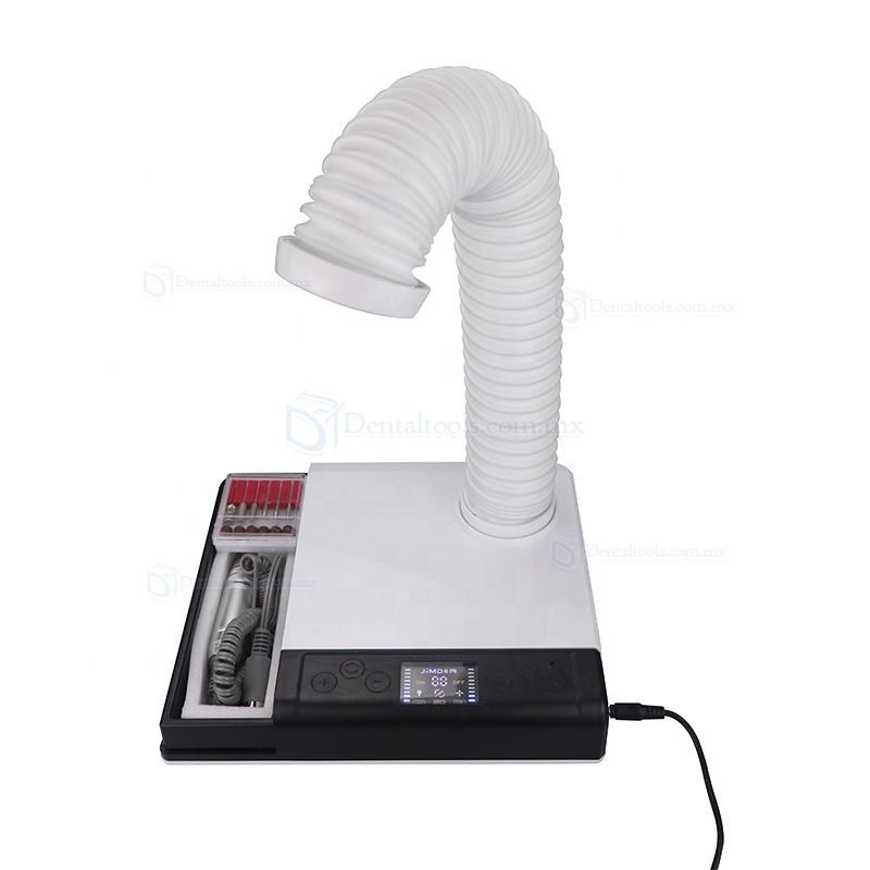 Aspirador de polvo portátil para laboratorio dental con 3 luces LED Aspirador de polvo portátil para laboratorio dental con 3 luces LED
