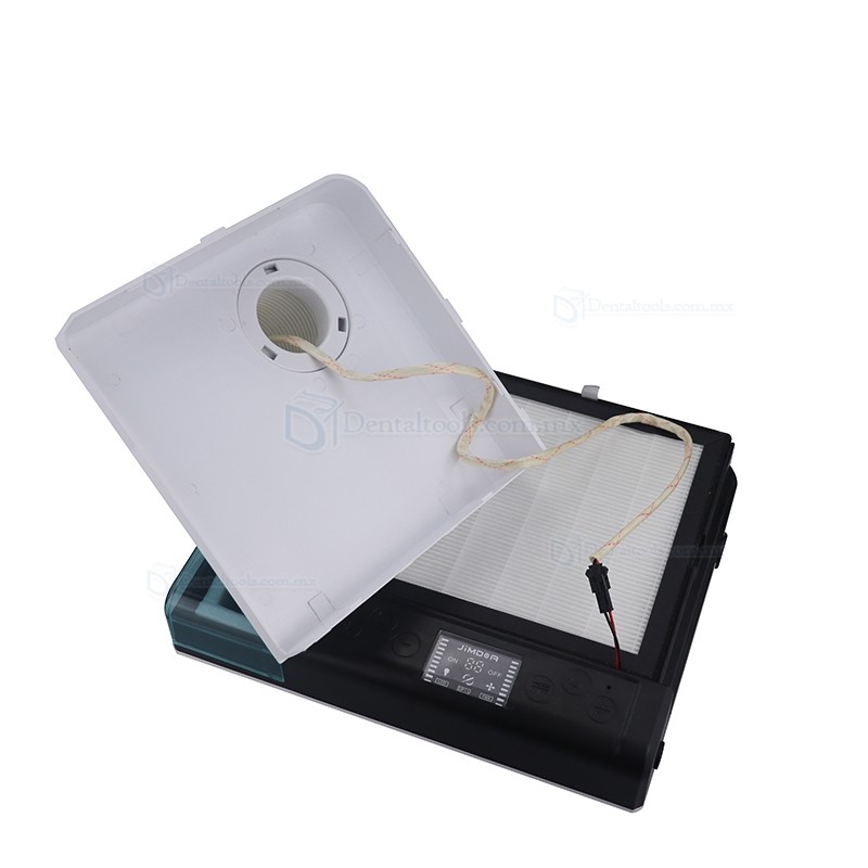Aspirador de polvo portátil para laboratorio dental con 3 luces LED Aspirador de polvo portátil para laboratorio dental con 3 luces LED