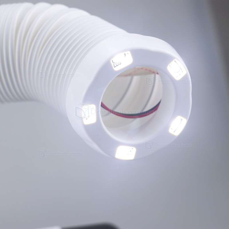 Aspirador de polvo portátil para laboratorio dental con 3 luces LED Aspirador de polvo portátil para laboratorio dental con 3 luces LED