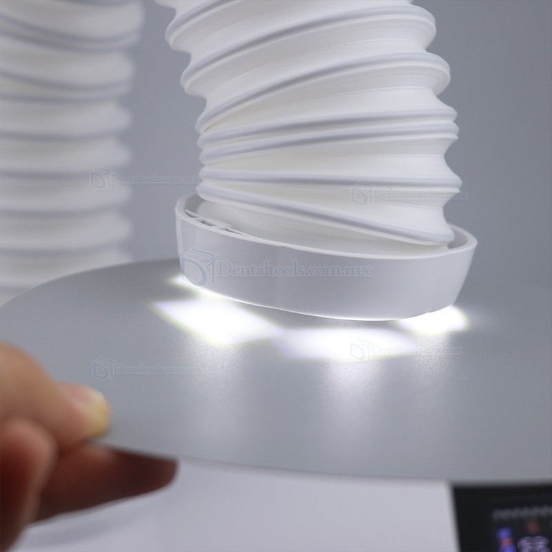 Aspirador de polvo portátil para laboratorio dental con 3 luces LED Aspirador de polvo portátil para laboratorio dental con 3 luces LED