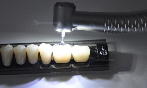 E-generador dental 5 LED auto-potencia E-generador de alta velocidad pieza de mano pulsador
