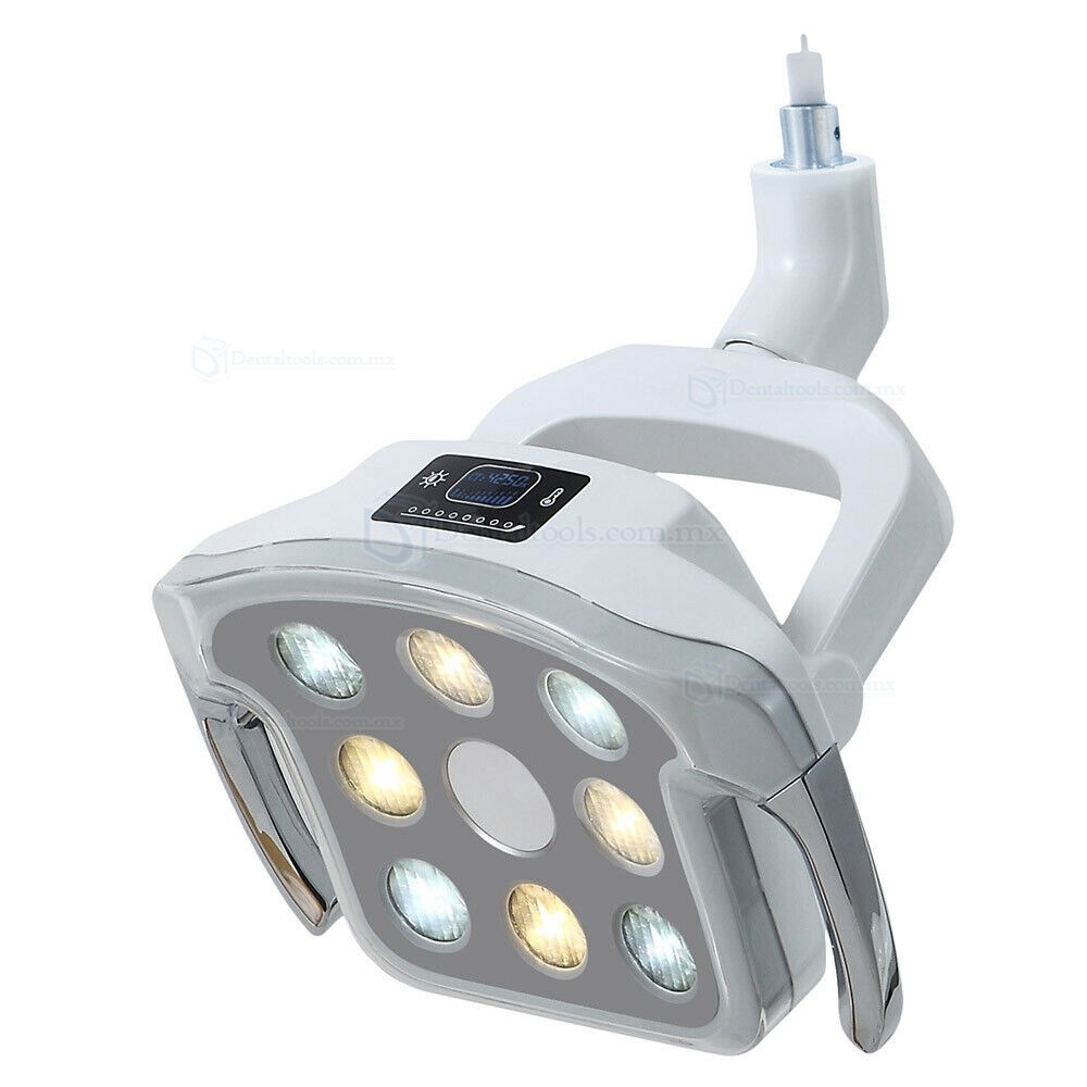 Lámpara quirúrgica bucal LED dental sin sombras con 8 LED para sillón dental