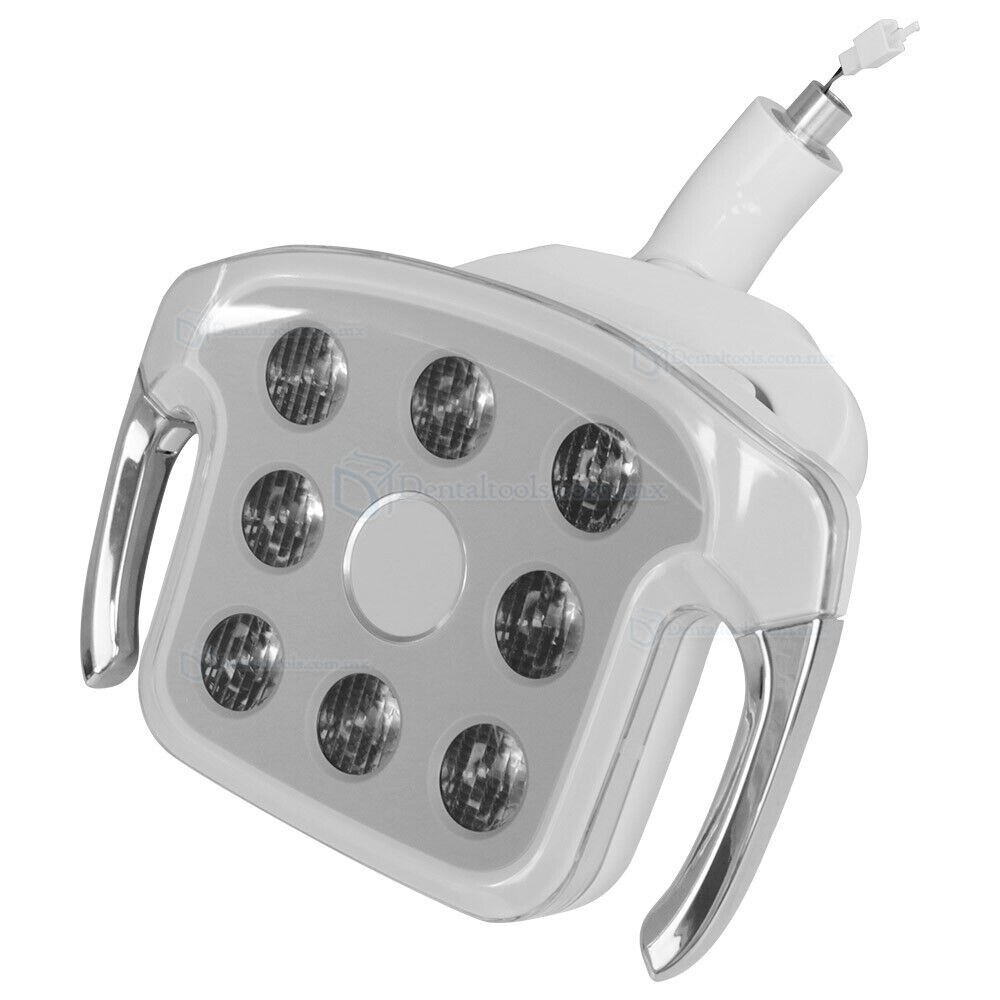 Lámpara quirúrgica bucal LED dental sin sombras con 8 LED para sillón dental